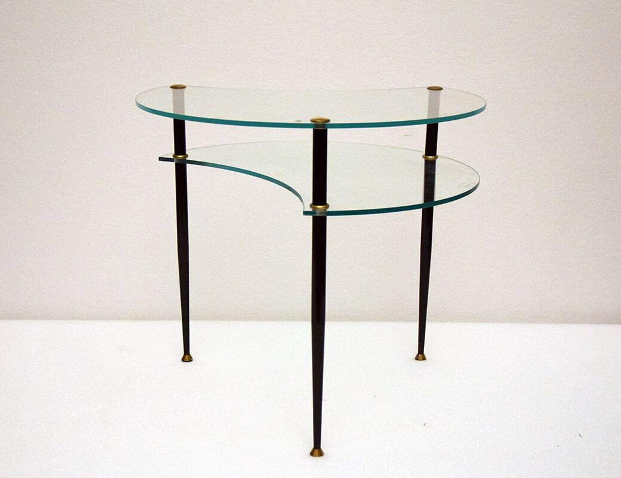 Edoardo Poli asymmetrical coffee table for Vitrex, 196