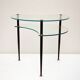 Edoardo Poli asymmetrical coffee table for Vitrex, 196