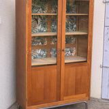 Armoire vitrée d’école primaire 1950