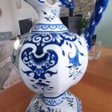 blue earthenware pitcher from Desvres