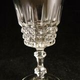 Service of 6 red wine glasses in Arques crystal