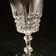 Service of 6 red wine glasses in Arques crystal