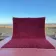 Large Moroccan Beni Ouarain rug in burgundy 400x300 cm