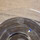 Large crystal bowl on a stand, signed Baccarat – Ø 25 cm