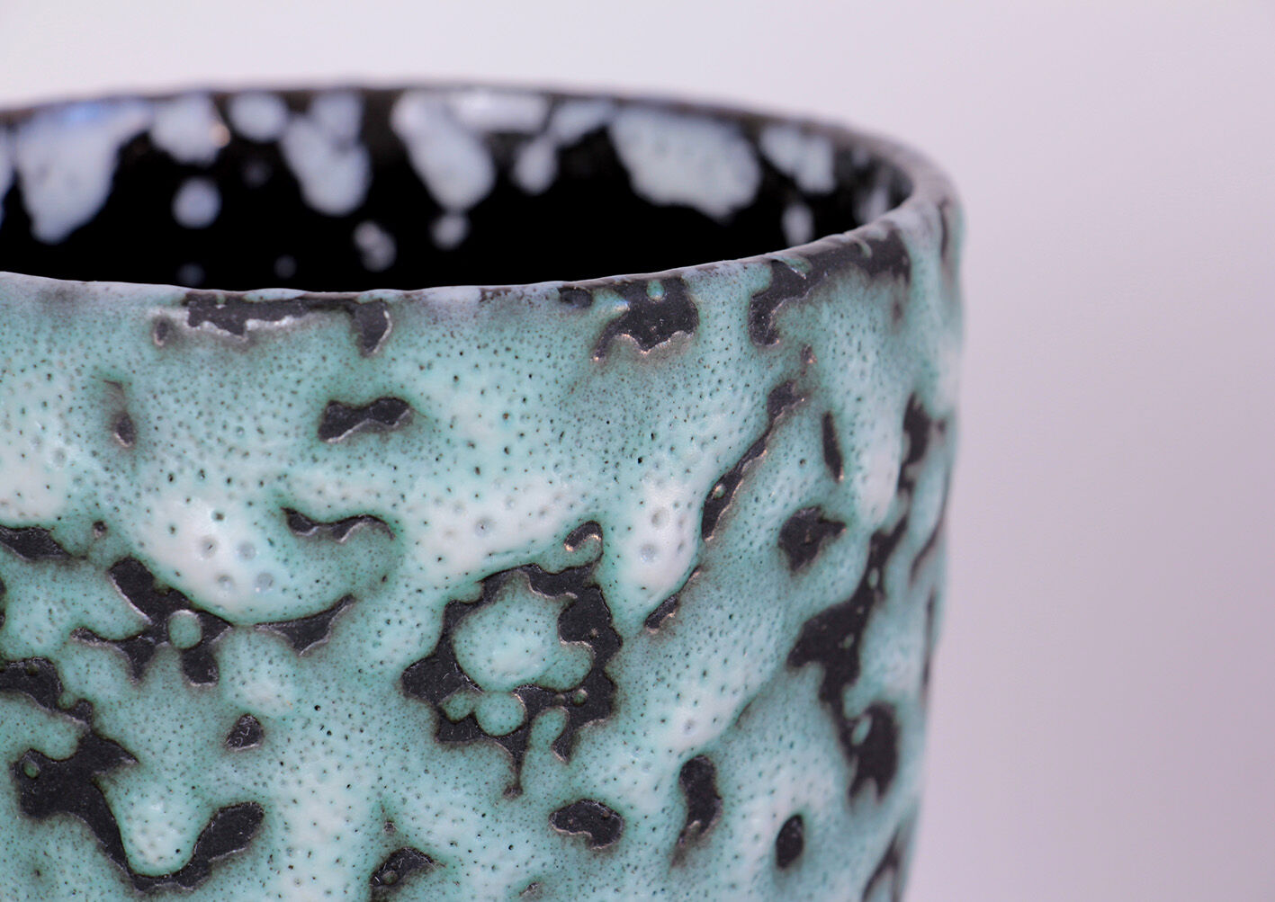 Vase West Germany Fat Lava