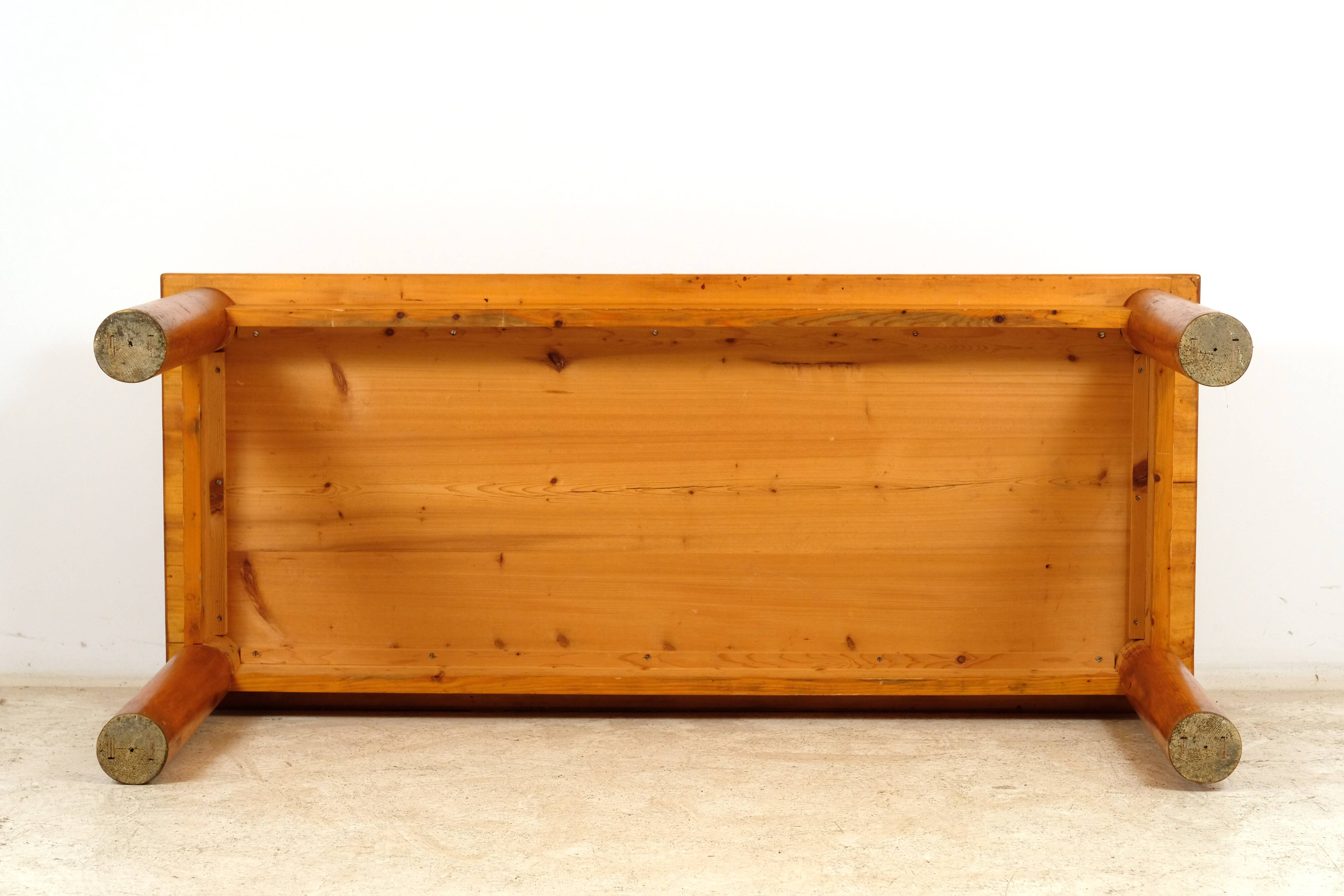 René Martin desk and Méribel chair by Charlotte Perriand 1955