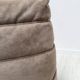 1990s vintage original taupe Alcantara Togo 2-seater by Michel Ducaroy for Ligne Roset