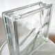 Glass tile vase from the 70s