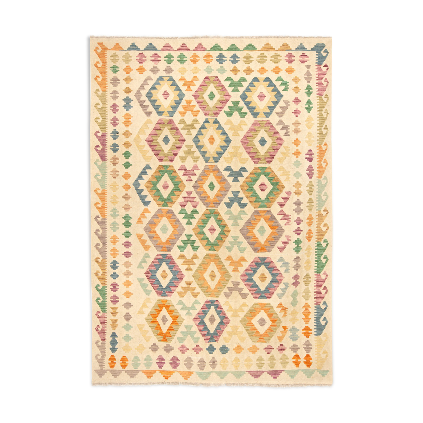 Kilim Afghan Pashtun 233 x 164 cm