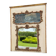 Fireplace Mirror Or Trumeau, Oil On Canvas And Gilded Wood, 18th Century