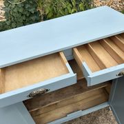 Buffet parisien vintage bleu 