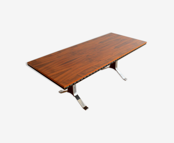 Transformable scandinavian table palissandre 1960 | Selency