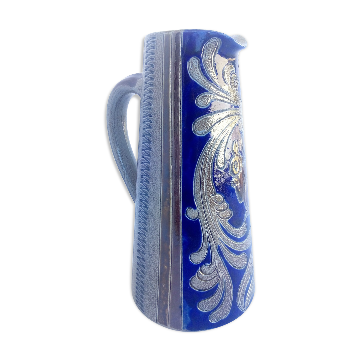 Alsace sandstone pitcher with squirrel