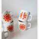 Set of 5 porcelain coffee cups from the 70s - Bavaria Germany