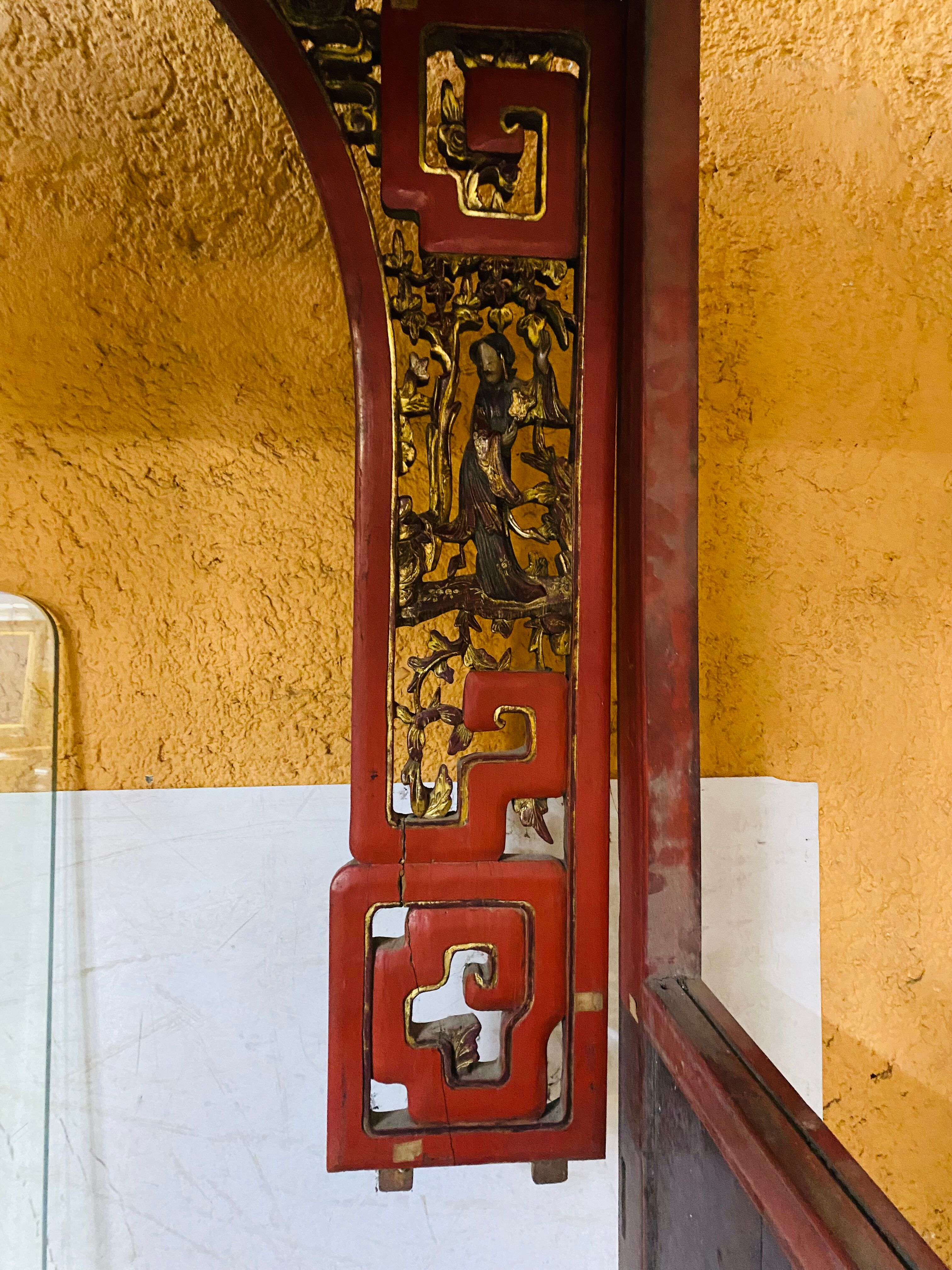 Lit chinois 19 éme siècle