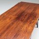 Scandinavian executive desk in rosewood with bar Denmark 1960