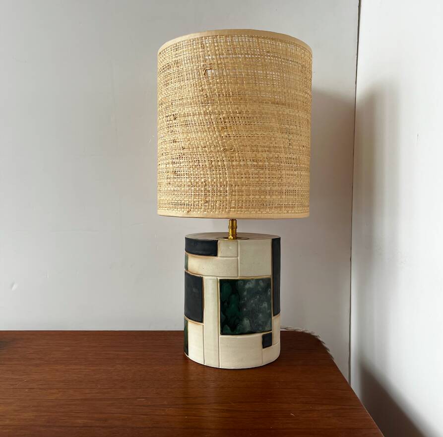 Capucine Valentin ceramic table lamp