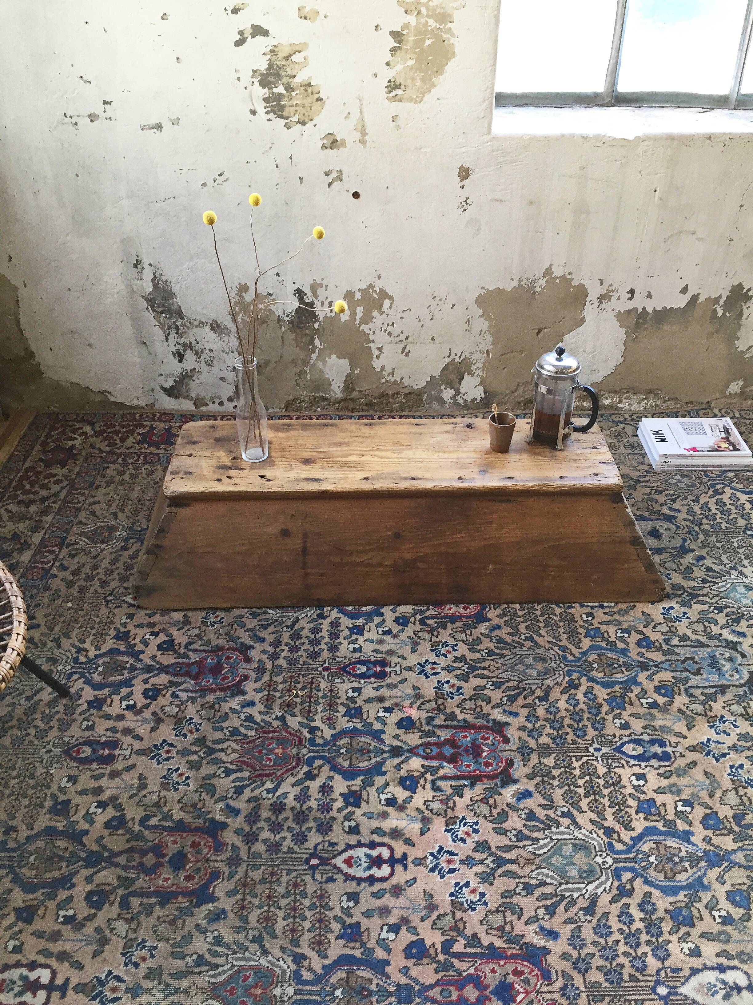 Brutalist coffee table