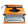 Olympia traveller orange luxury typewriter