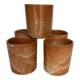 5 Sandstone cups