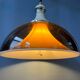 Large Space Age suspension Stilux Milano mid-century