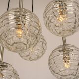 Cascading chandelier in Murano glass by Doria, Germany, 1970s.