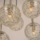 Cascading chandelier in Murano glass by Doria, Germany, 1970s.