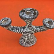 1960s Pair of Ceramic Candlesticks