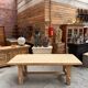 Oak farmhouse table