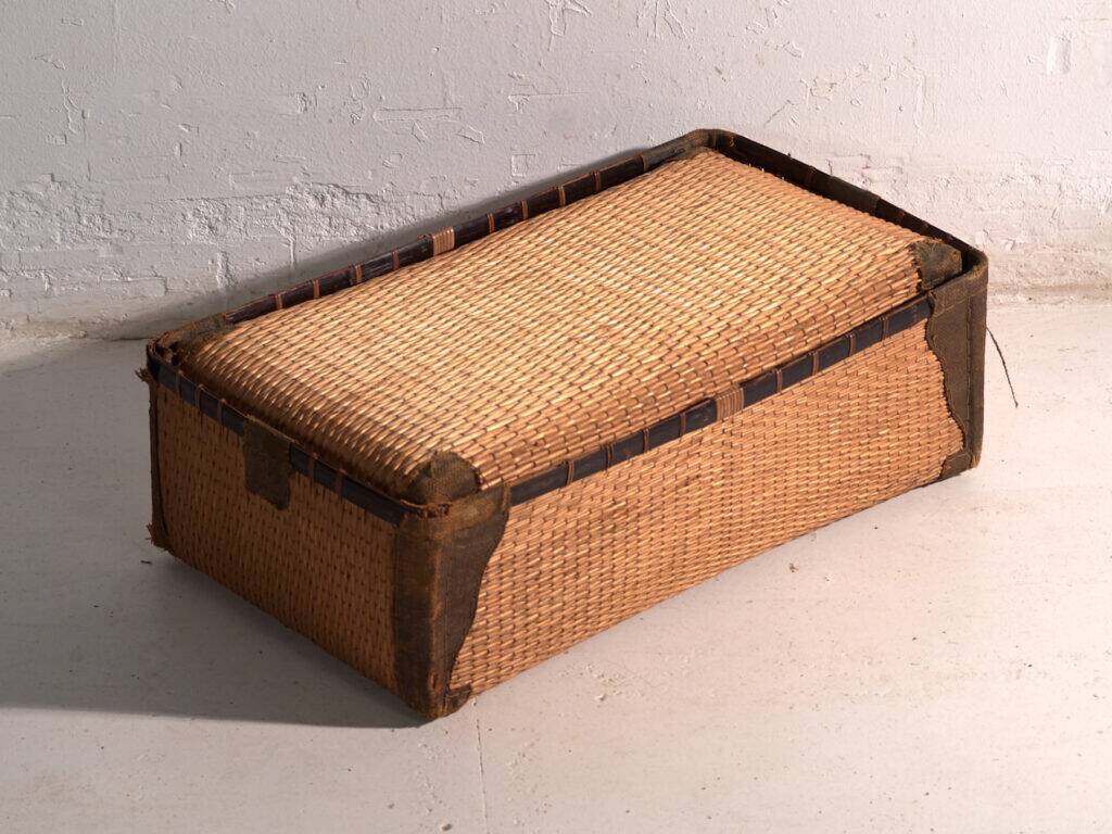 Old willow wicker mallet – Japan, circa 1920. Set of two.