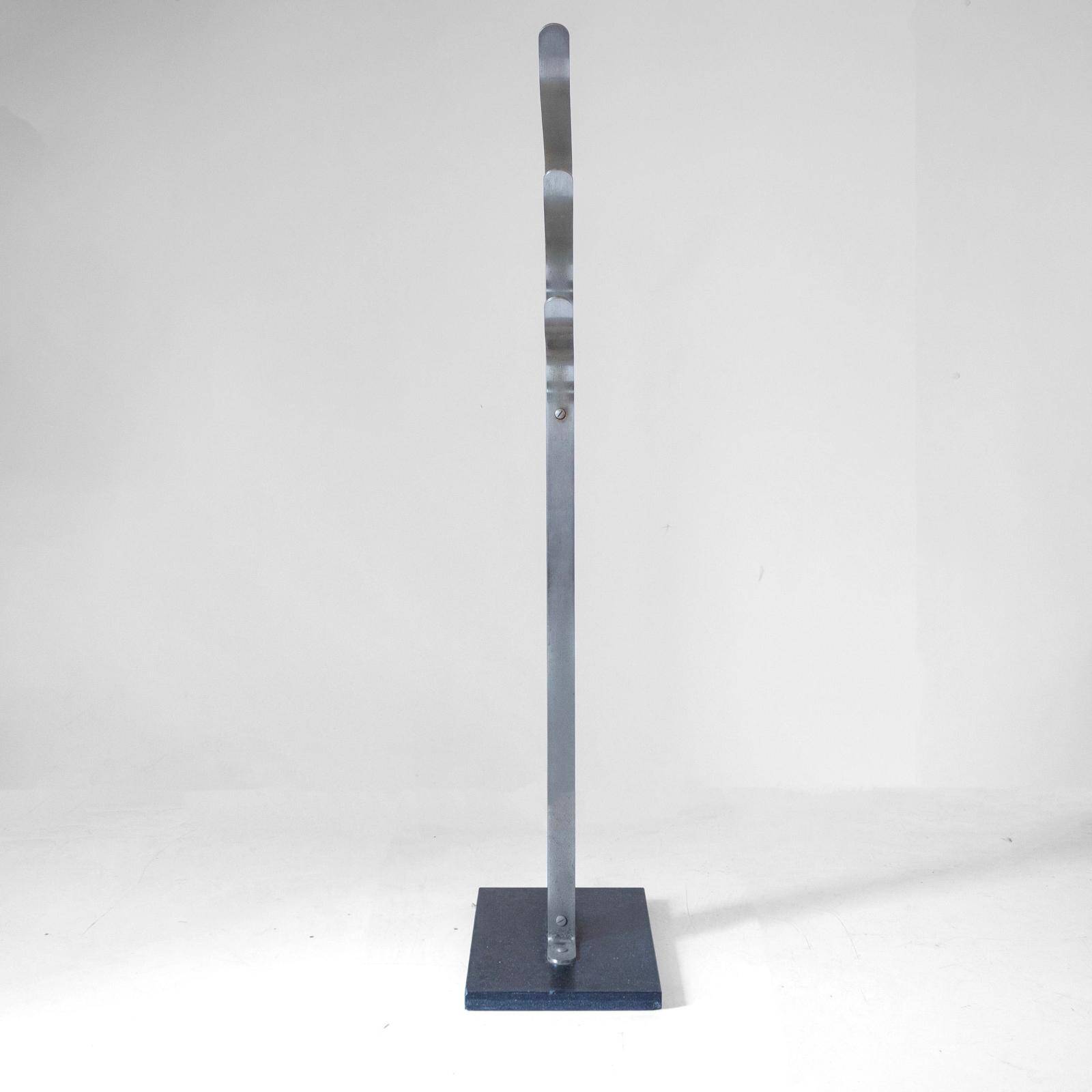Midcentury modern sculptural Italian coat rack, Acerbis design