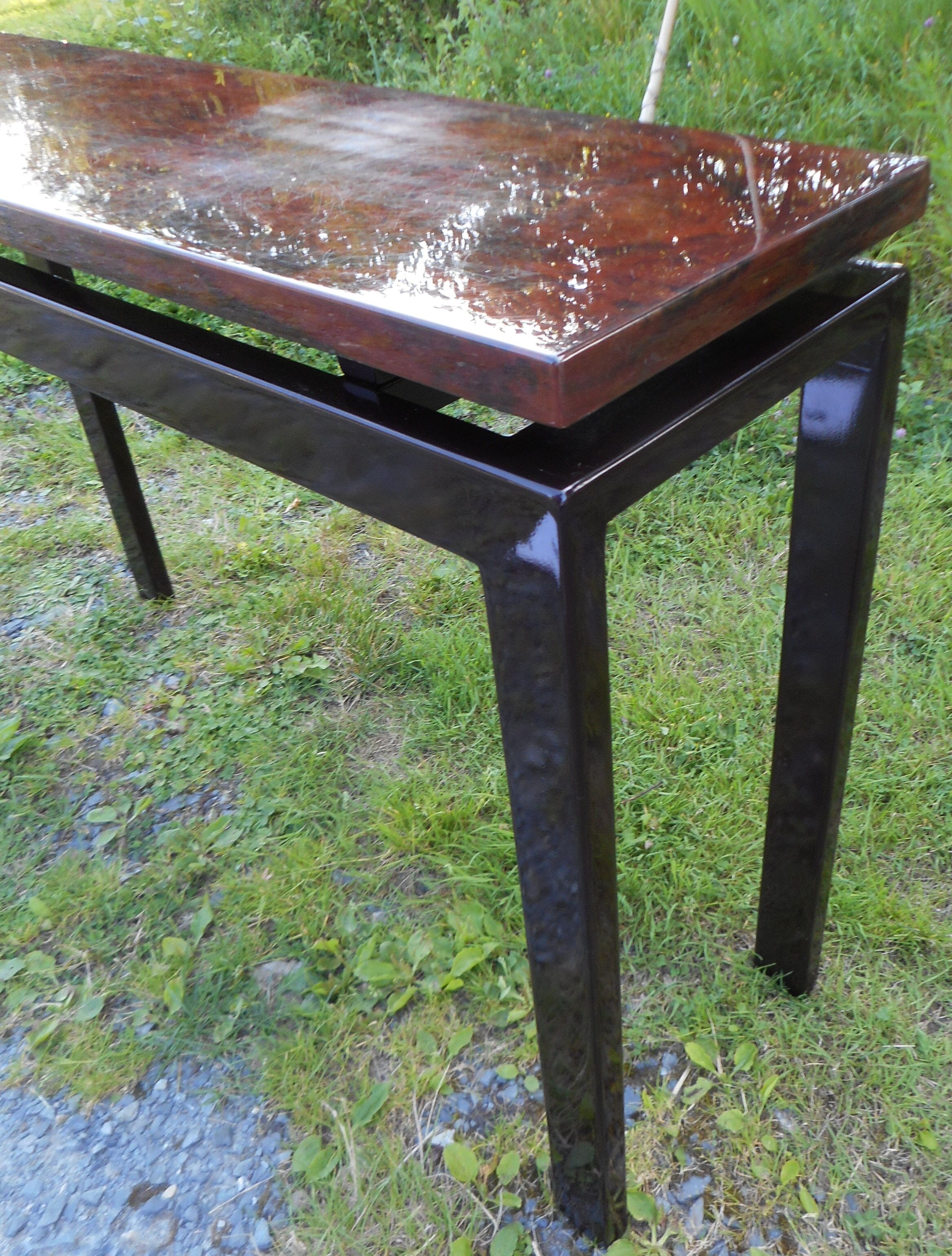 Console Guy Lefevre pour la maison Jansen années 60/70