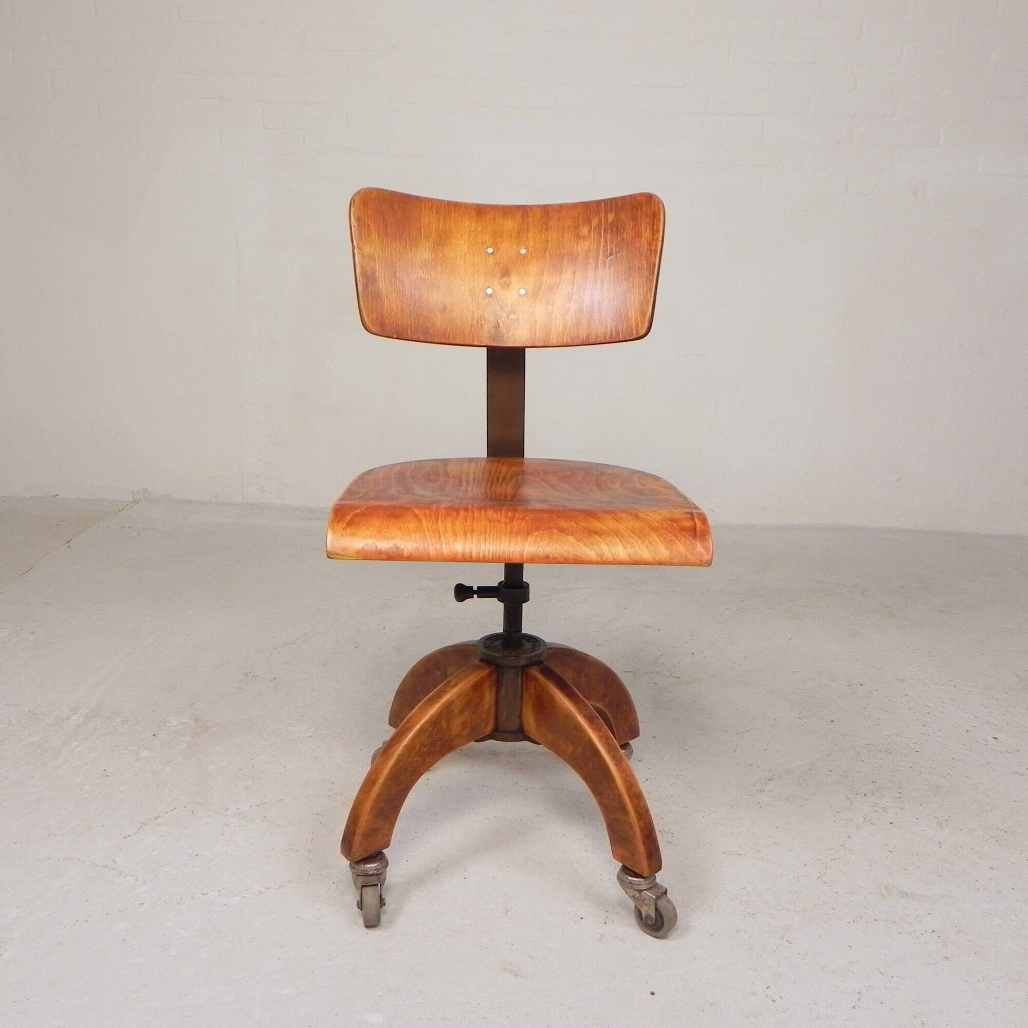 Bauhaus office chair, krenzer studio chair, 1930s