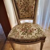 Chaise style Louis XVI