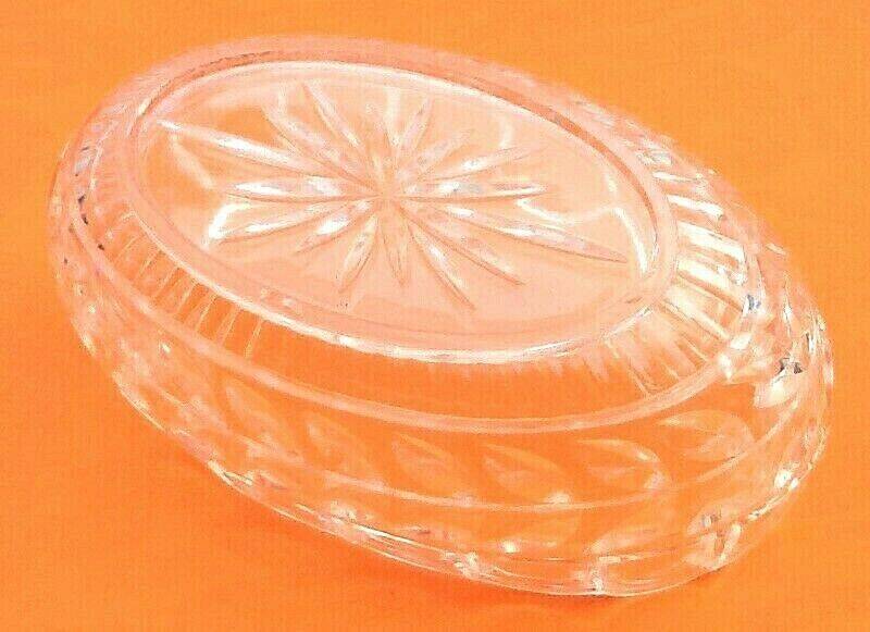 1950s cup / fruit basket in the style of the jonzac model from baccarat