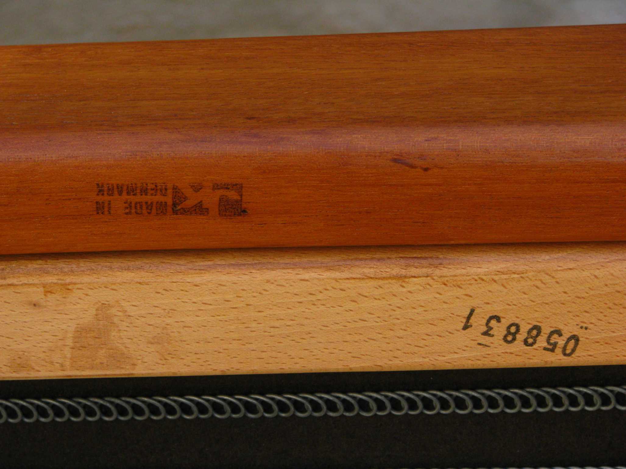 Set of 2 Danish teak lounge chairs by Juul Kristensen 1960