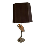 Bronze heron table lamp 1950’s