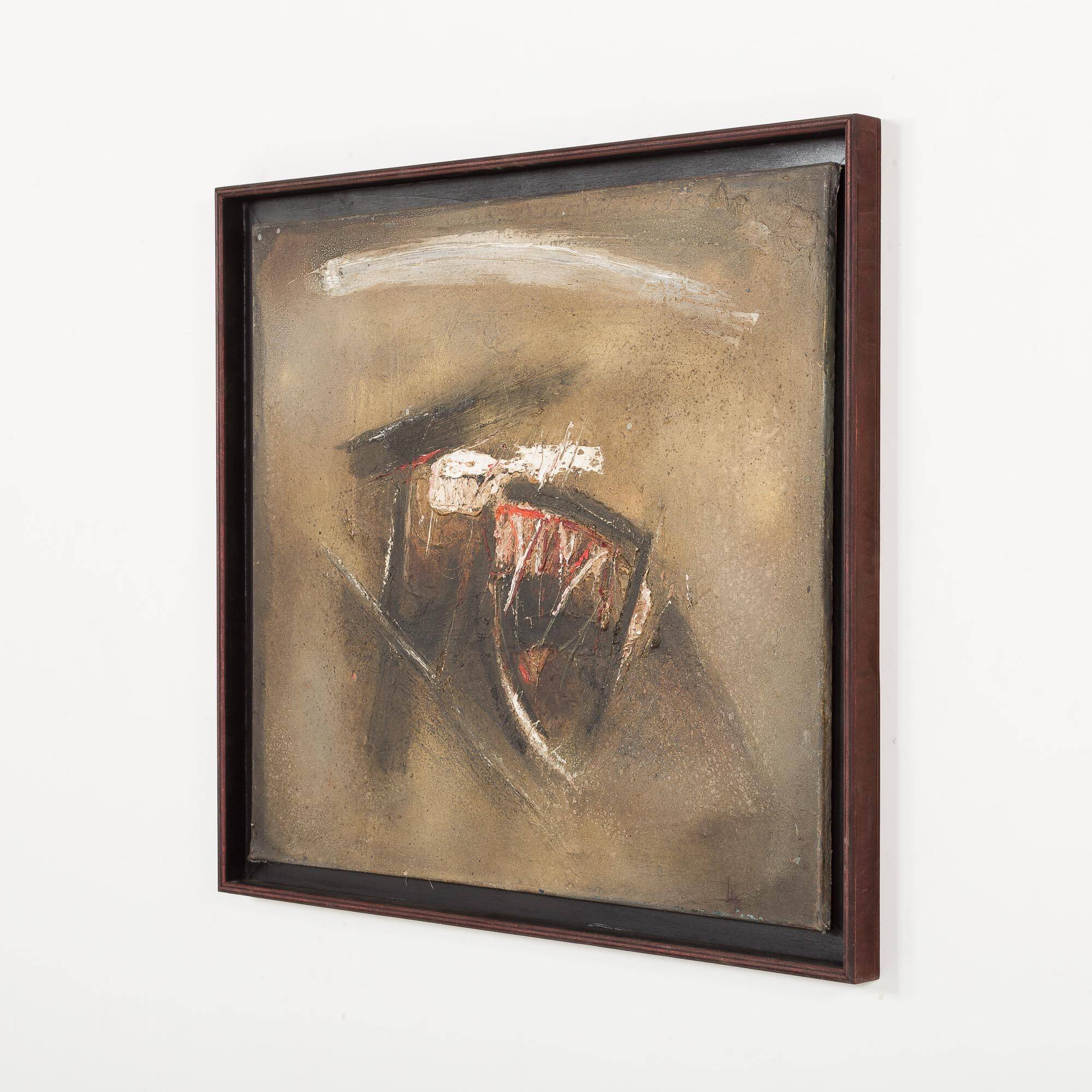Abstract painting by Vito Montanari, 1990s