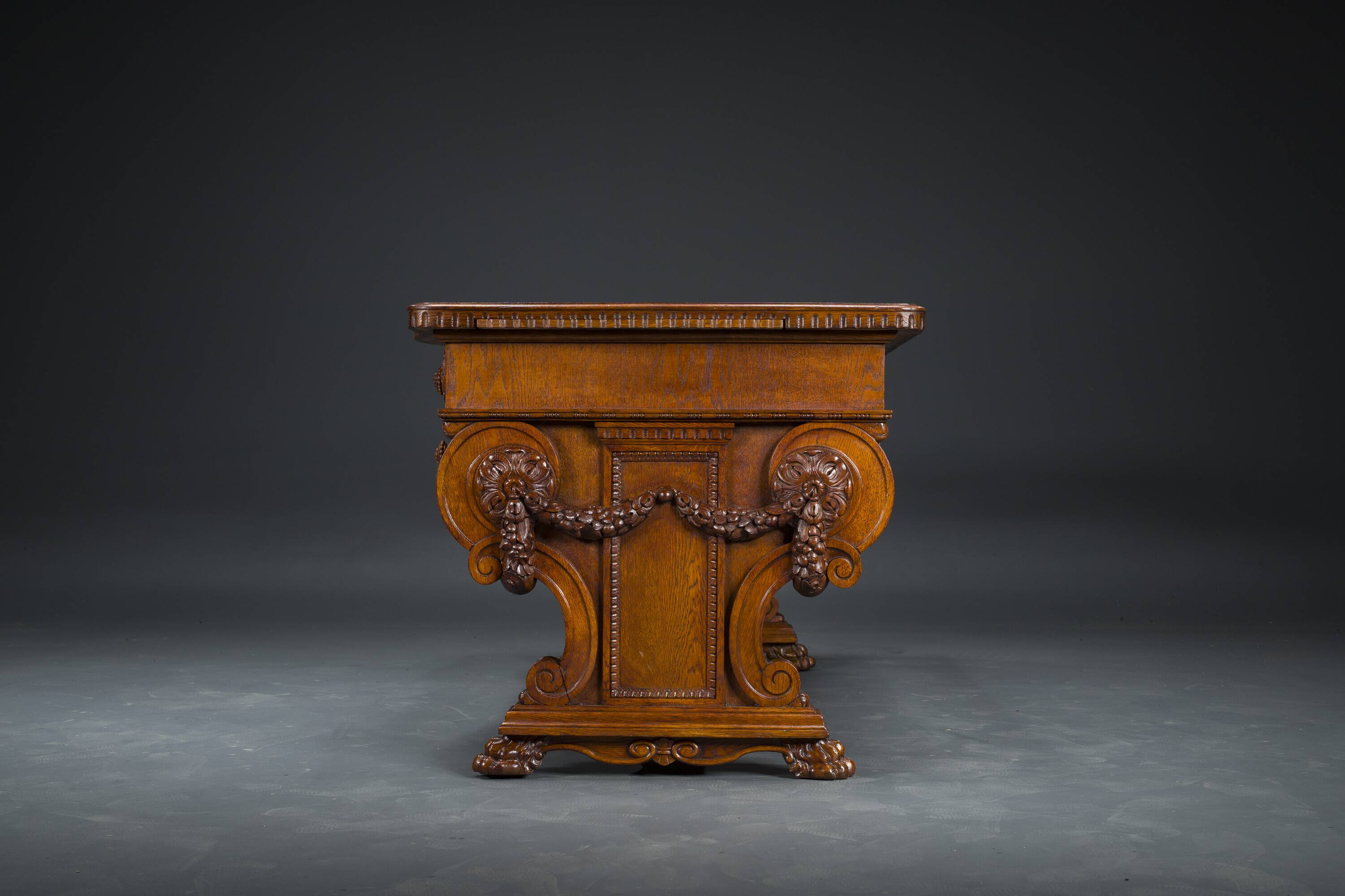 Vintage Neo-Renaissance Desk, 1920s