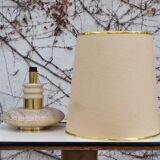 Table lamp in marble, brass and plastic, 1960
