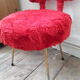 Vintage 70s plush chair