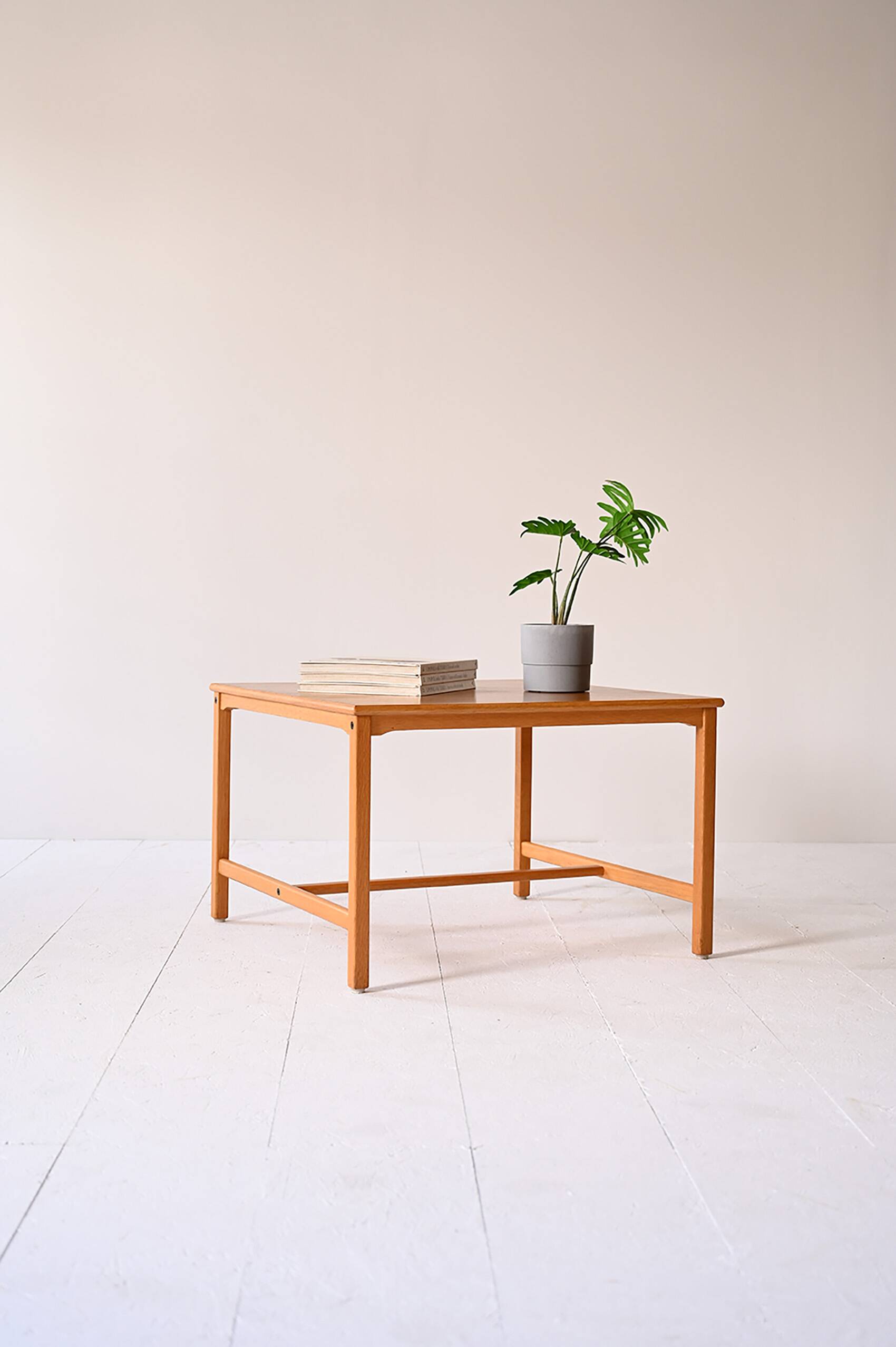 Vintage oak coffee table from the 60s