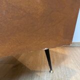 Imitation leather armchair
