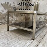 70s Belgo Chrome coffee table