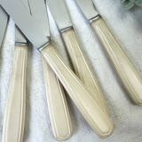 6 vintage Bakelite ivory knives France