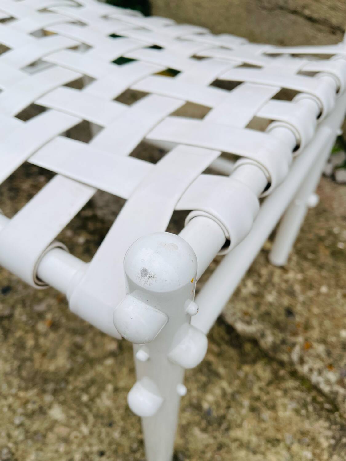 4 chaises tressées triconfort, circa 1970