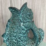 Vallauris zoomorphic fish vase