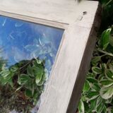 Glazed frame 70x70,5cm for partition