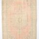 Powder Pink Soft Natural Oversize Vintage Rug For Living Room, 231x330 Cm