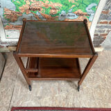 Bar - antique serving trolley on wheels